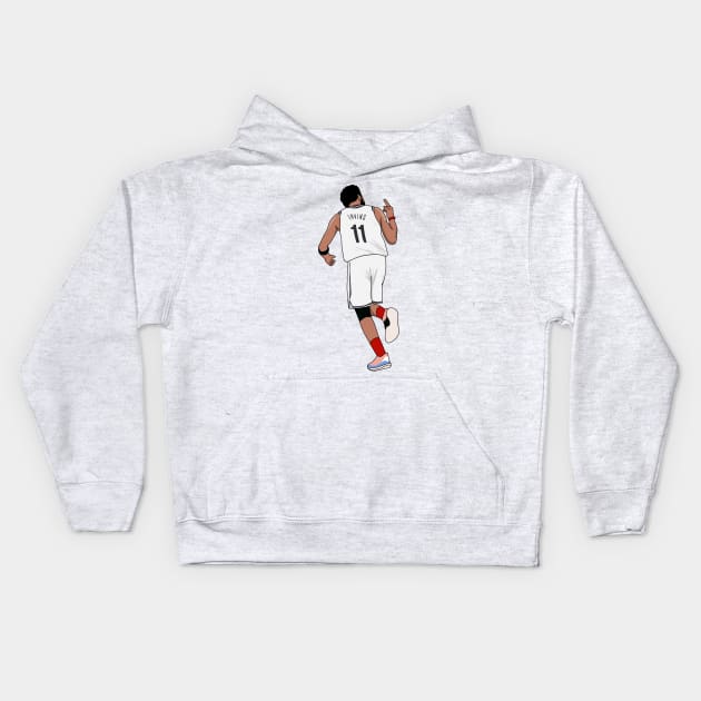 kyrie and the finger Kids Hoodie by rsclvisual